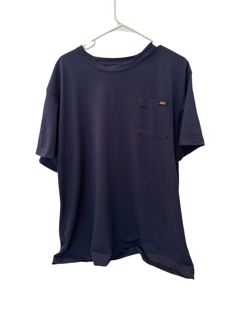 Dickies Men’s Pocket Cooling T-Shirt Navy Blue Short Sleeve XLT